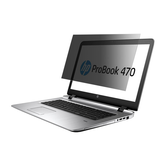 HP ProBook 470 G4 (Non-Touch) Privacy Plus Screen Protector