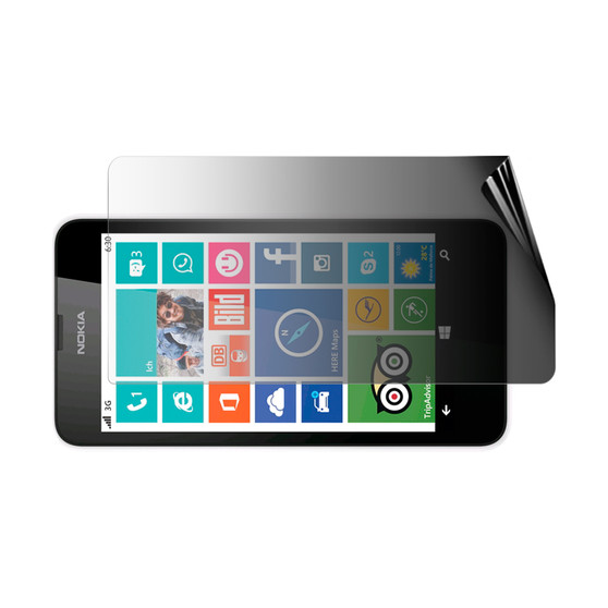 Nokia Lumia 630 Privacy (Landscape) Screen Protector