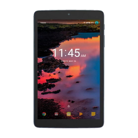 Alcatel A30 Tablet Privacy Quad Screen Protector