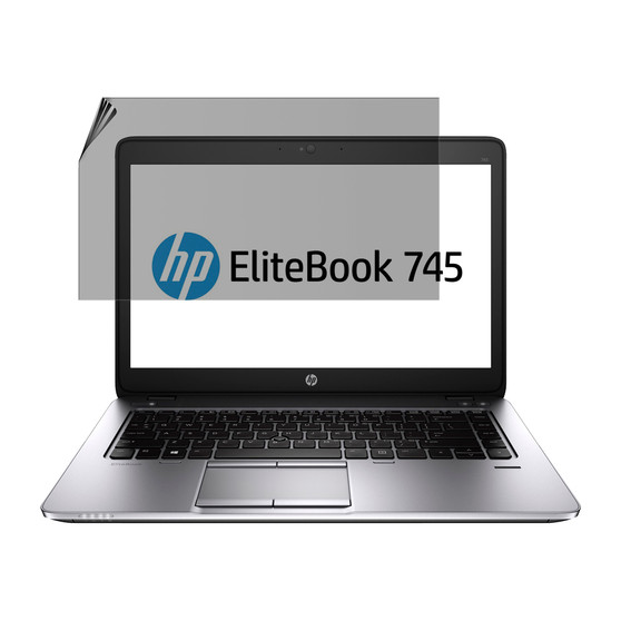HP EliteBook 745 G2 (Touch) Privacy Plus Screen Protector