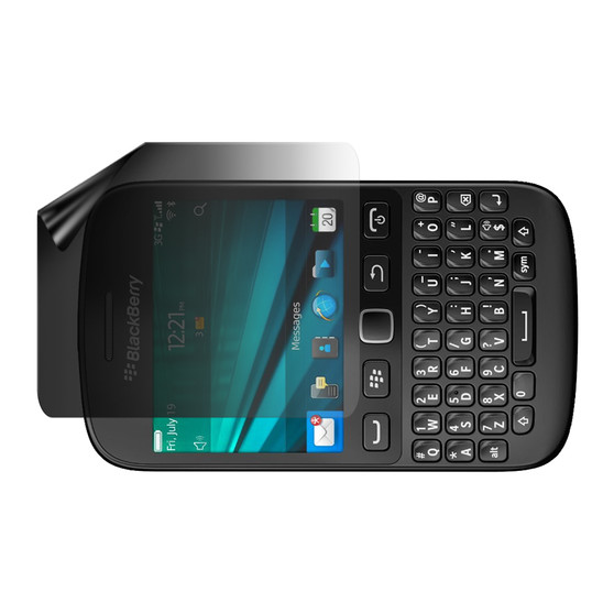 BlackBerry 9720 Privacy Lite (Landscape) Screen Protector