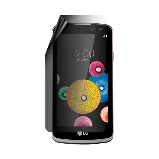 LG K4 Privacy Lite Screen Protector