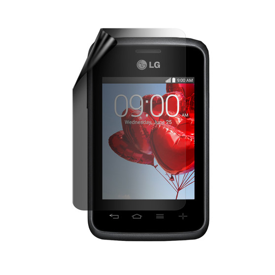 LG L20 Privacy Lite Screen Protector
