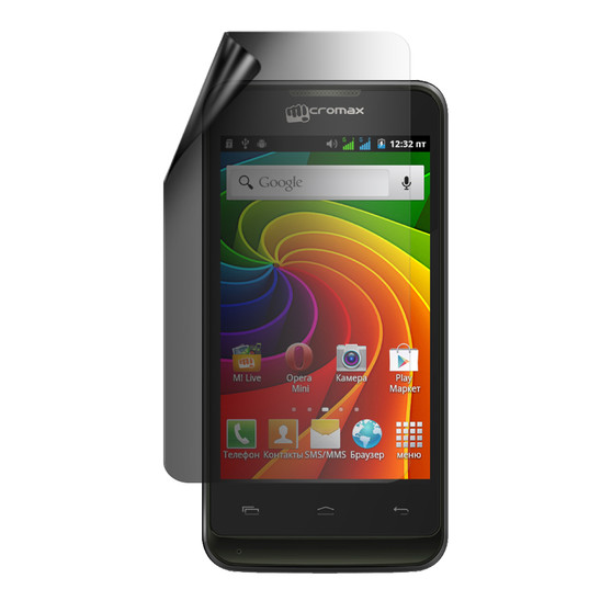 Micromax Bolt A35 Privacy Lite Screen Protector