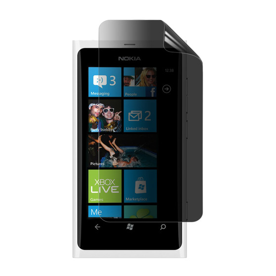 Nokia Lumia 800c Privacy Plus Screen Protector