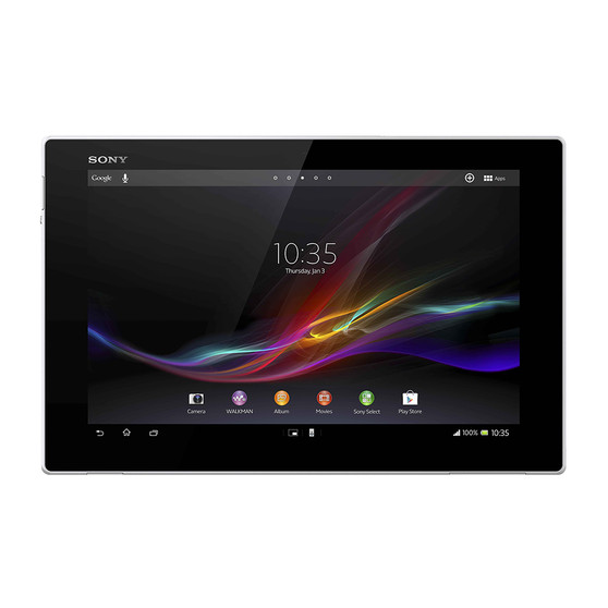 Sony Xperia Tablet Z