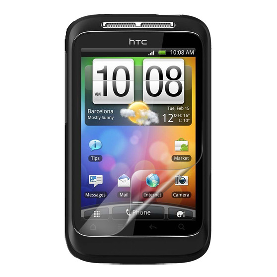 HTC Wildfire S Matte Screen Protector