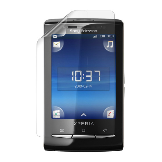 Sony Ericsson X10 Matte Lite Screen Protector