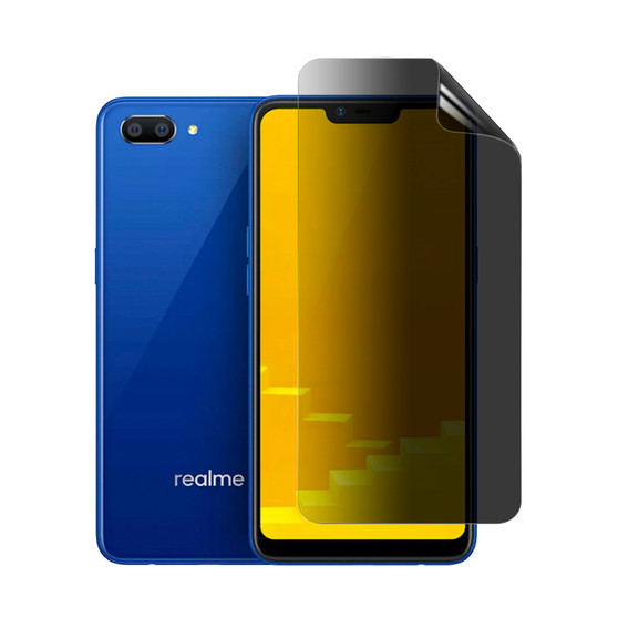 Realme C1 (2019) Privacy Plus Screen Protector