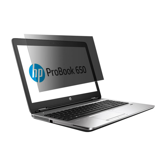 HP ProBook 650 G2 (Touch) Privacy Plus Screen Protector
