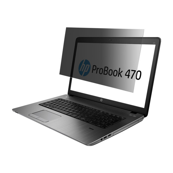 HP ProBook 470 G2 (Non-Touch) Privacy Plus Screen Protector