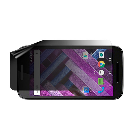 Motorola Moto G Turbo Edition Privacy Lite (Landscape) Screen Protector