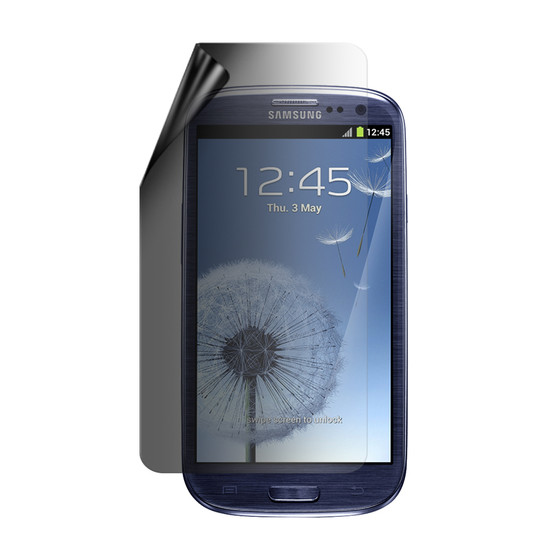 Samsung Galaxy S3 Privacy Lite Screen Protector