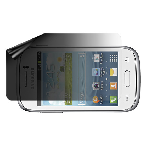 Samsung Galaxy Young Privacy Lite (Landscape) Screen Protector