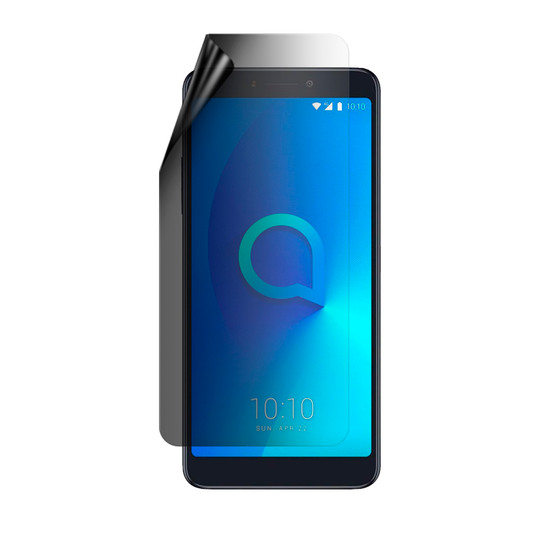 Alcatel 3v (2018) Privacy Lite Screen Protector