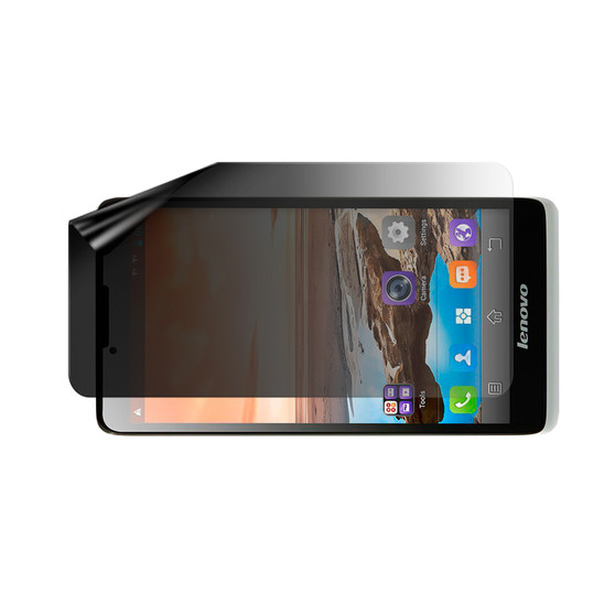 Lenovo A889 Privacy Lite (Landscape) Screen Protector