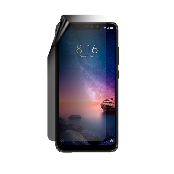 Xiaomi Redmi Note 6 Pro Privacy Lite Screen Protector