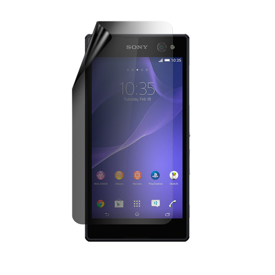 Sony Xperia C3 Privacy Lite Screen Protector
