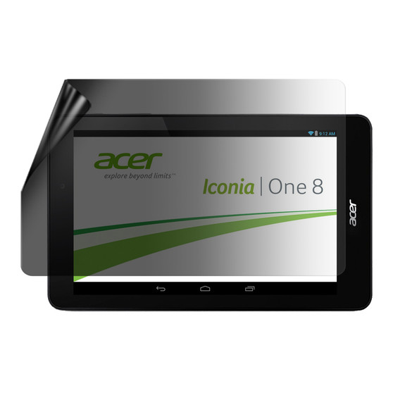 Acer Iconia One 8 B1-810 Privacy Lite Screen Protector