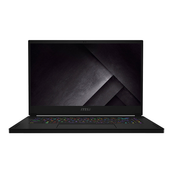 MSI GS66 Stealth 10SE