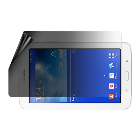 Samsung Galaxy Tab 3 Lite Privacy Lite Screen Protector