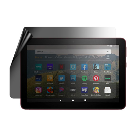 Amazon Fire HD 8 (10th Gen) Privacy Lite Screen Protector