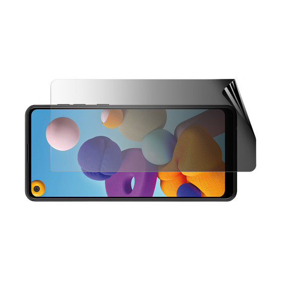 Samsung Galaxy A21 Privacy (Landscape) Screen Protector