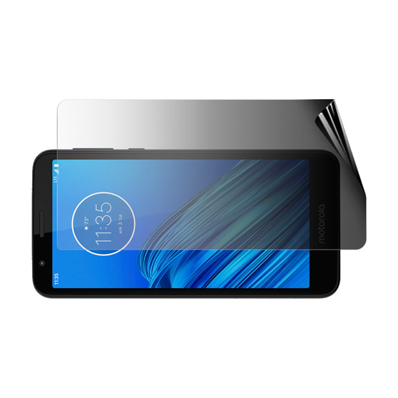 Motorola Moto E6 Privacy (Landscape) Screen Protector