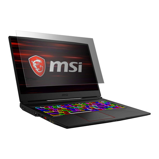 MSI GE75 Raider 9SG Privacy Screen Protector