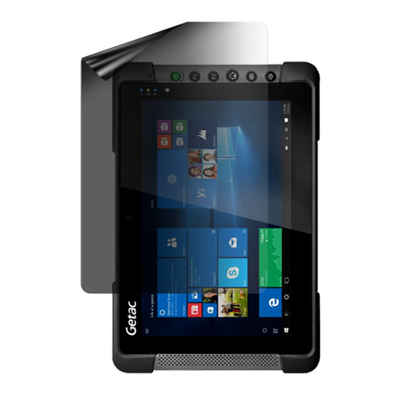 Getac T800 Privacy Lite (Portrait) Screen Protector