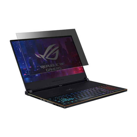 Asus ROG Zephyrus S GX531GXR Privacy Plus Screen Protector