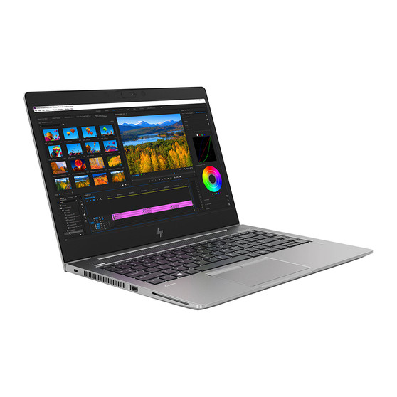 HP ZBook 14u G5 (Touch) Privacy Quad Screen Protector
