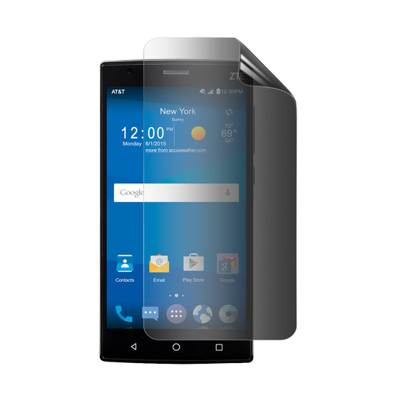 ZTE ZMAX 2 Privacy Screen Protector