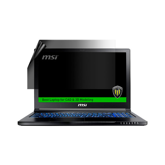 MSI Workstation WS63VR 7RL Privacy Lite Screen Protector