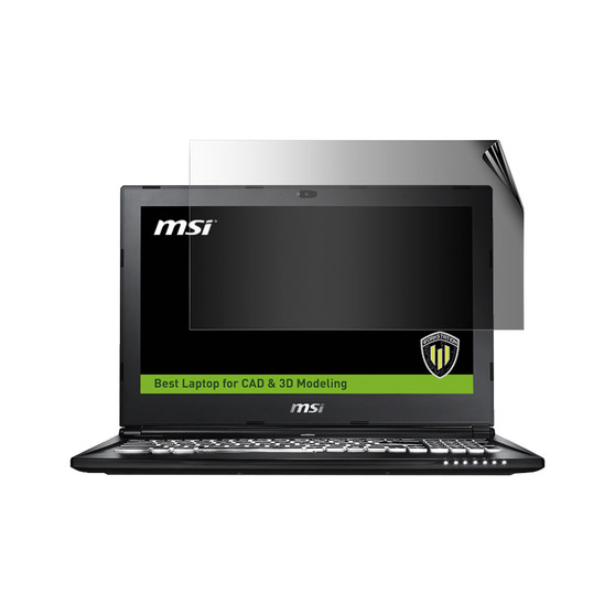 MSI Workstation WS60 6QI Privacy Screen Protector