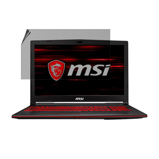 MSI GL63 8RD Privacy Plus Screen Protector