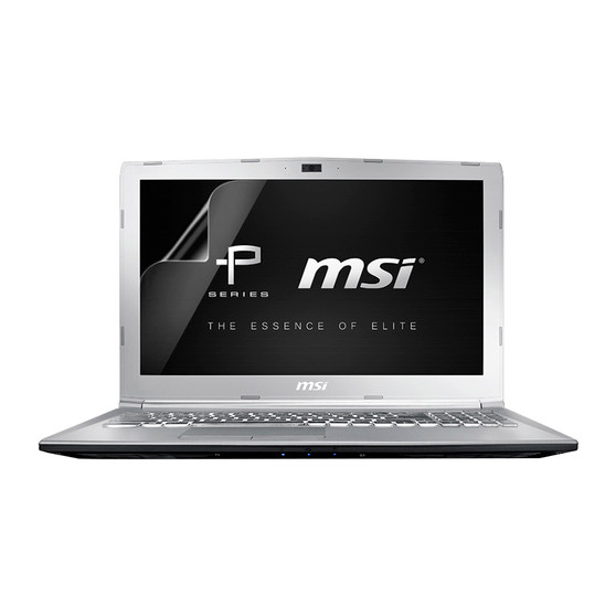 MSI Prestige PE62 8RC Matte Screen Protector