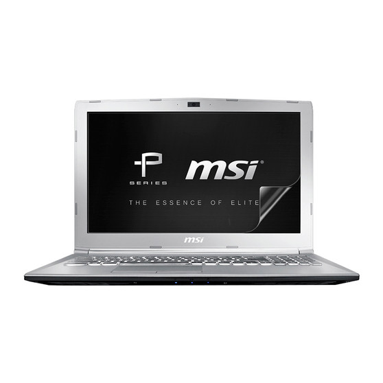 MSI Prestige PE62 8RC Impact Screen Protector