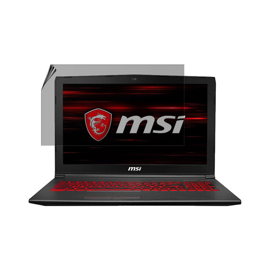 MSI GV62 8RE Privacy Plus Screen Protector