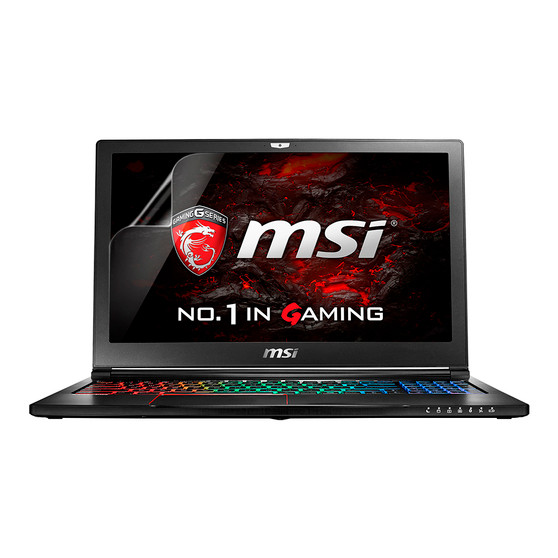 MSI GS63 7RE Stealth Pro Matte Screen Protector