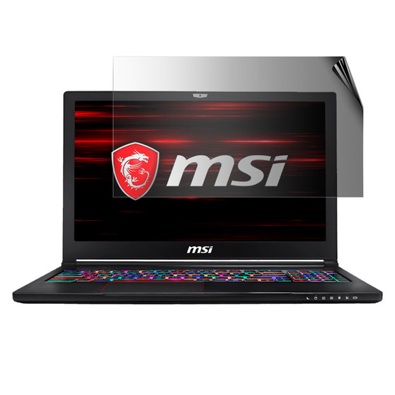 MSI GS63 Stealth 8RE Privacy Screen Protector