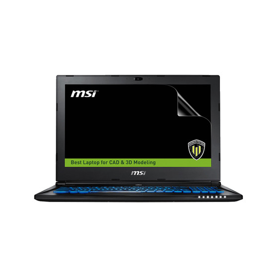 MSI Workstation WS60 6QJ Vivid Screen Protector