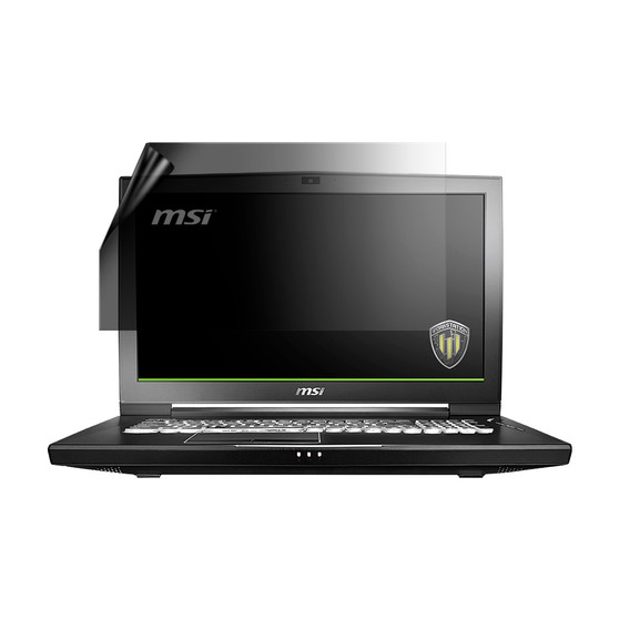 MSI Workstation WT75 8SK Privacy Lite Screen Protector