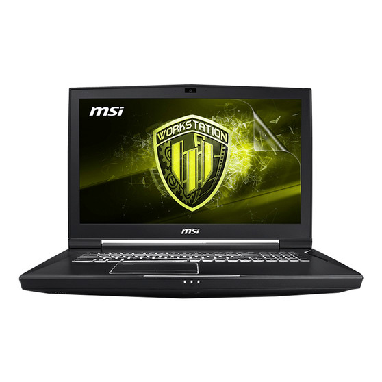 MSI Workstation WT75 8SM Vivid Screen Protector