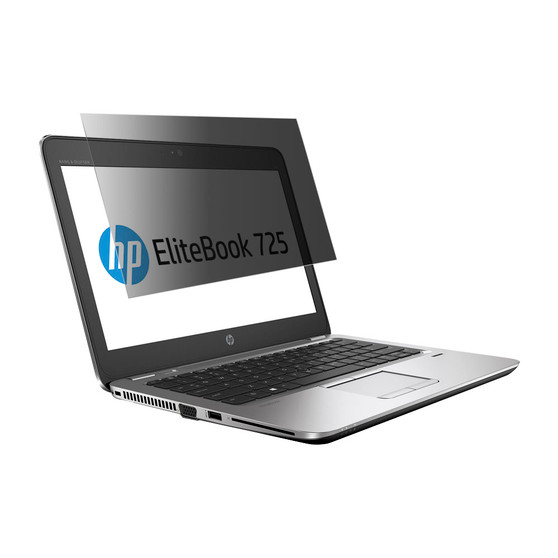HP EliteBook 725 G3 (Non-Touch) Privacy Plus Screen Protector