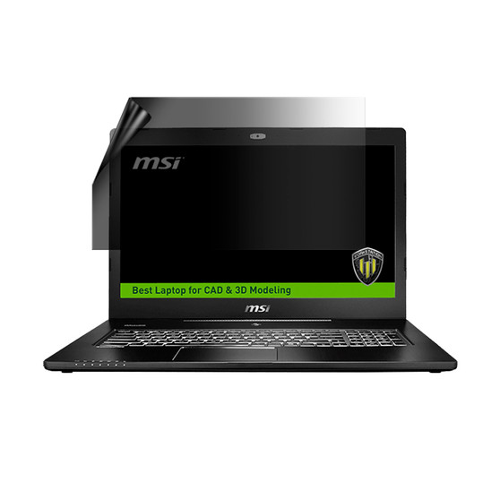 MSI Workstation WS72 6QI Privacy Lite Screen Protector