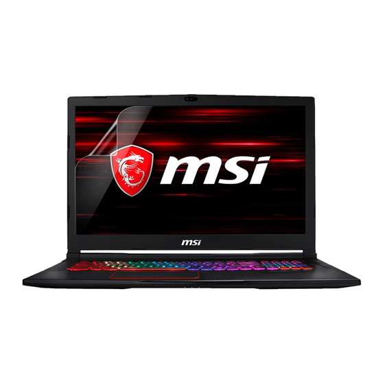 MSI GE73 Raider RGB 8RE Matte Screen Protector