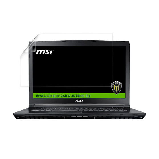 MSI Workstation WE72 7RJX Silk Screen Protector