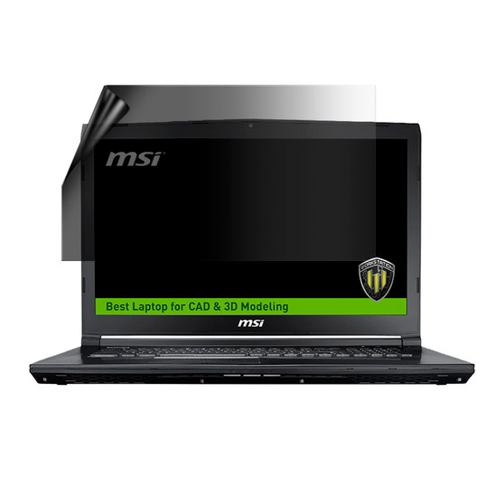 MSI Workstation WE72 7RJX Privacy Lite Screen Protector