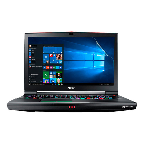 MSI GT75VR 7RF TITAN PRO Vivid Screen Protector